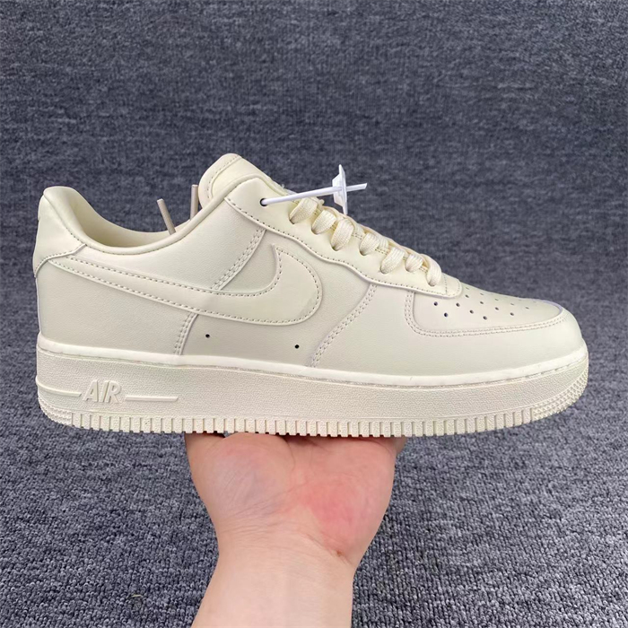 Women's Air Force 1 Cream Shoes Top 245